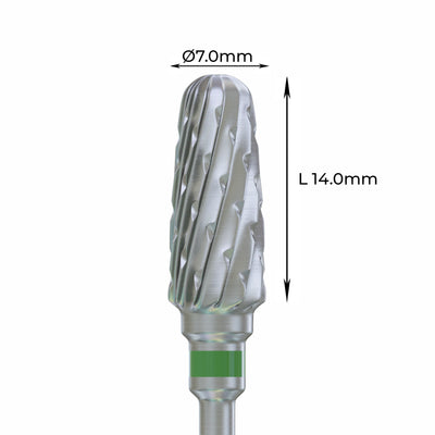 Carbide Bur - ראש שיוף קרבייד חבית