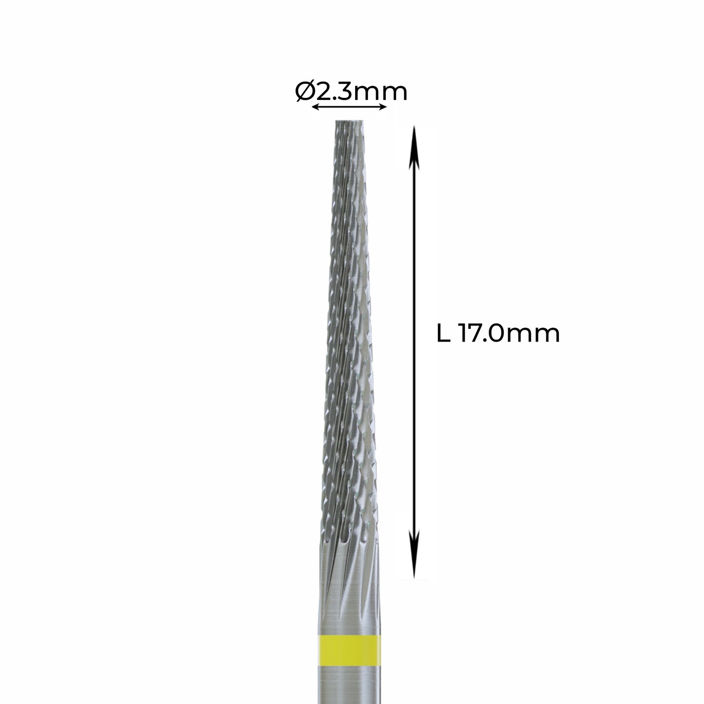 Carbide Bur - ראש שיוף קרבייד קונוס חתוך