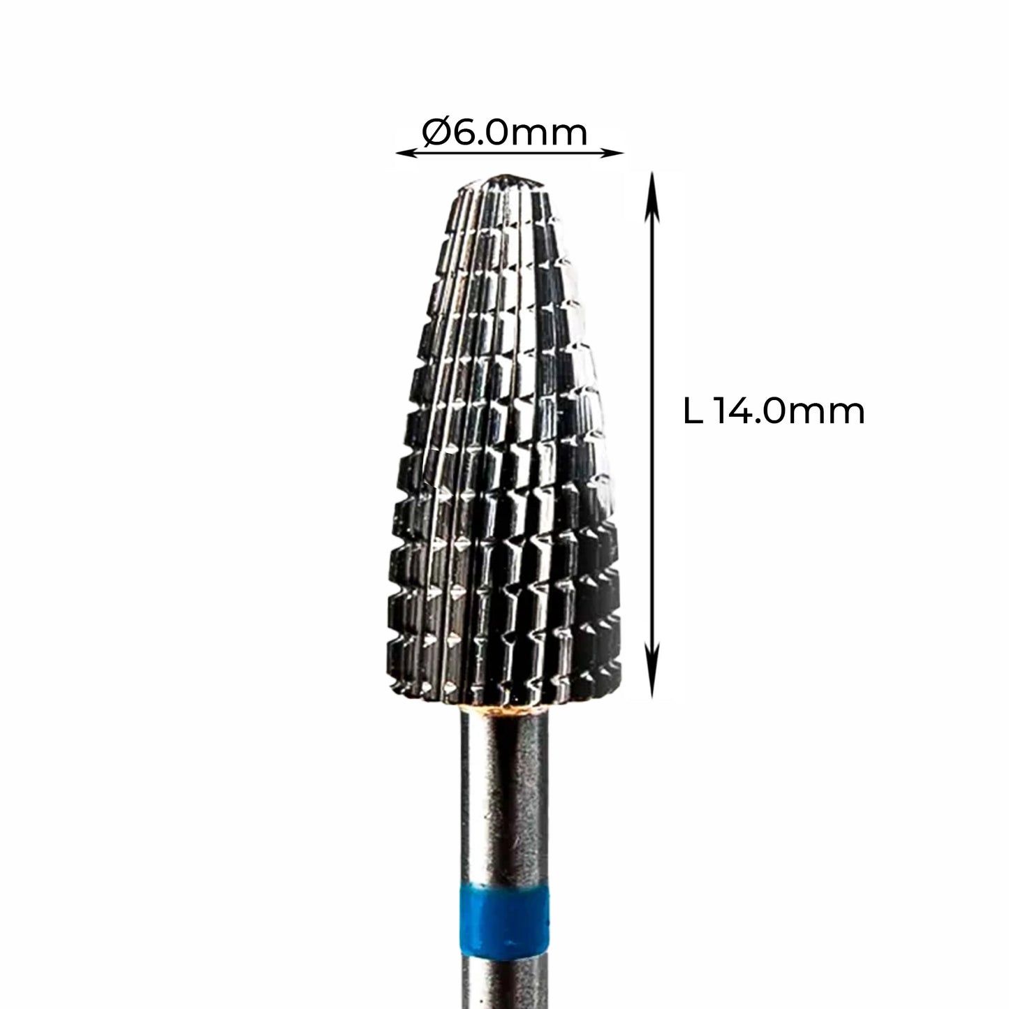 Carbide Bur - ראש שיוף קרביד קונוס צולב
