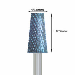 Carbide Bur - ראש שיוף קרבייד קונוס חתוך