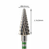 Carbide Bur - ראש שיוף קרבייד קונוס לשמאליים