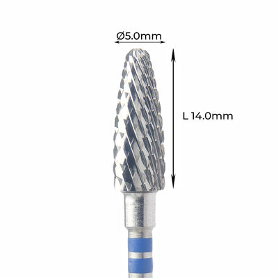 Carbide Bur - ראש שיוף קרבייד תירס לשמאליים