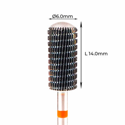 Carbide Bur - ראש שיוף קרביד חבית רוורס לשמלאיים וימיניים