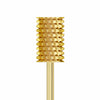 Carbide Bur - ראש שיוף קרבייד זהב חבית סופר גסה