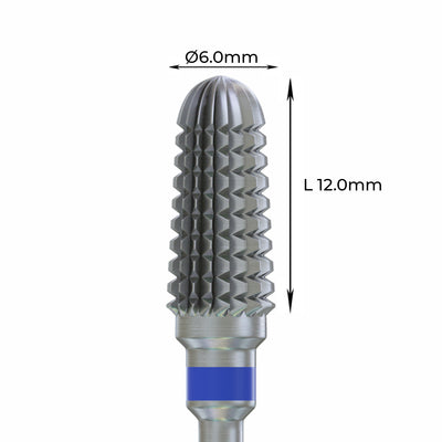 Carbide Bur - ראש שיוף קרבייד חבית טייפון