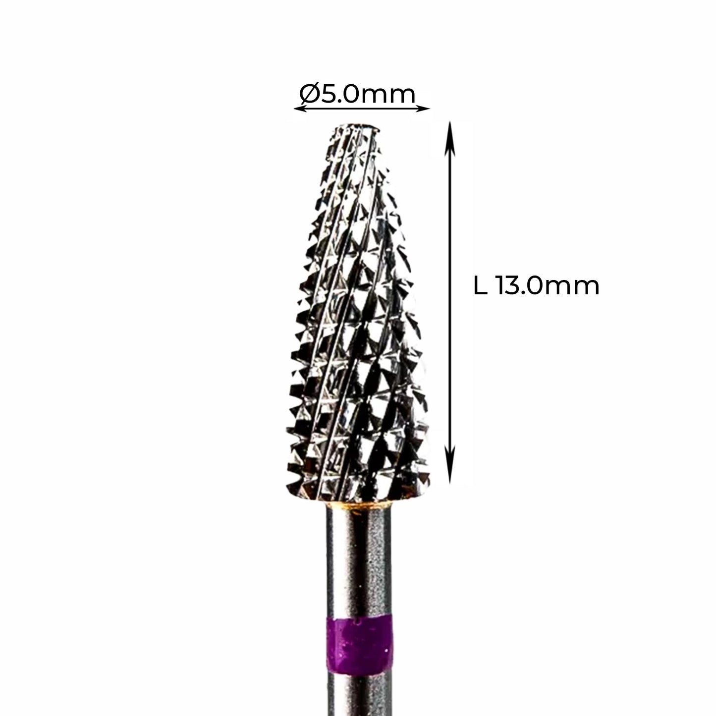 Carbide Bur - ראש שיוף קרביד קונוס צולב