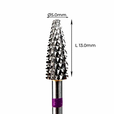 Carbide Bur - ראש שיוף קרביד קונוס צולב