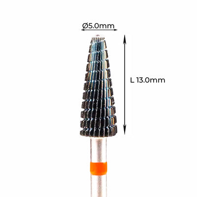 Carbide Bur - ראש שיוף קרביד קונוס רוורס לשמלאיים וימיניים