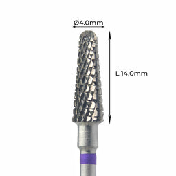 Carbide Bur - ראש שיוף קרבייד קונוס עם חיתוך משולש