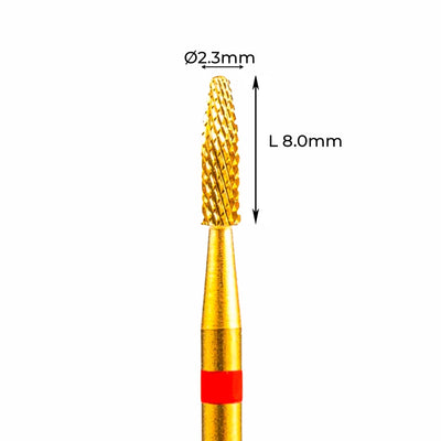 Carbide Bur - ראש שיוף קרביד קונוס לשמלאיים