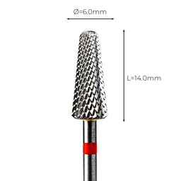Carbide Bur - ראש שיוף קרביד קונוס צולב