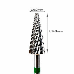 Carbide Bur - ראש שיוף קרביד קונוס צולב