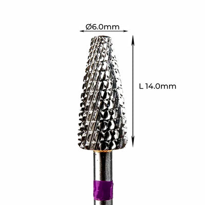 Carbide Bur - ראש שיוף קרביד קונוס