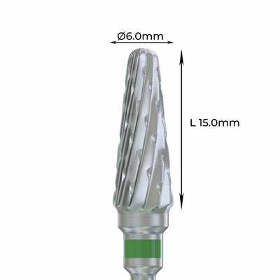 Carbide Bur - ראש שיוף קרבייד קונוס