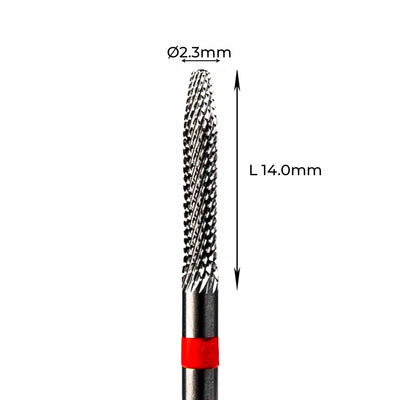 Carbide Bur - ראש שיוף קרביד חבית צולב