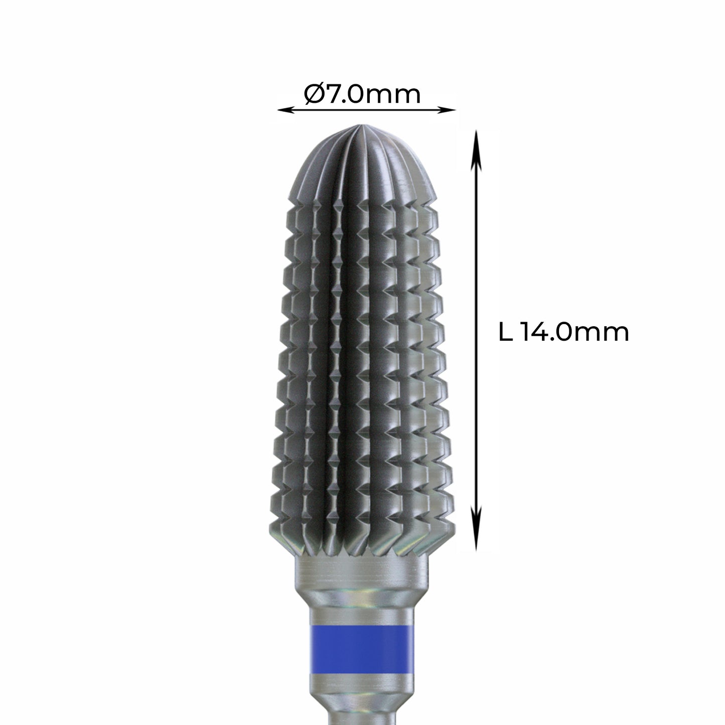 Carbide Bur - ראש שיוף קרבייד חבית טייפון