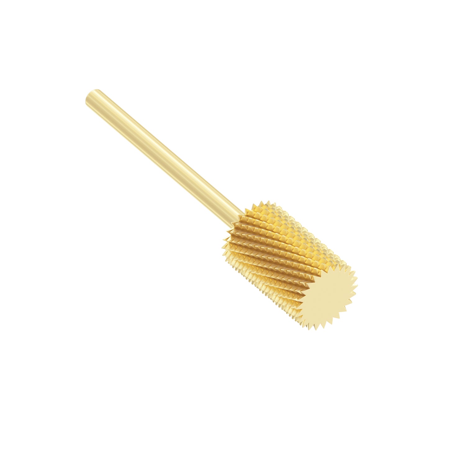 Carbide Bur - ראש שיוף קרבייד זהב חבית גסות בינונית