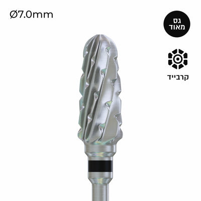 Carbide Bur - ראש שיוף קרבייד תירס