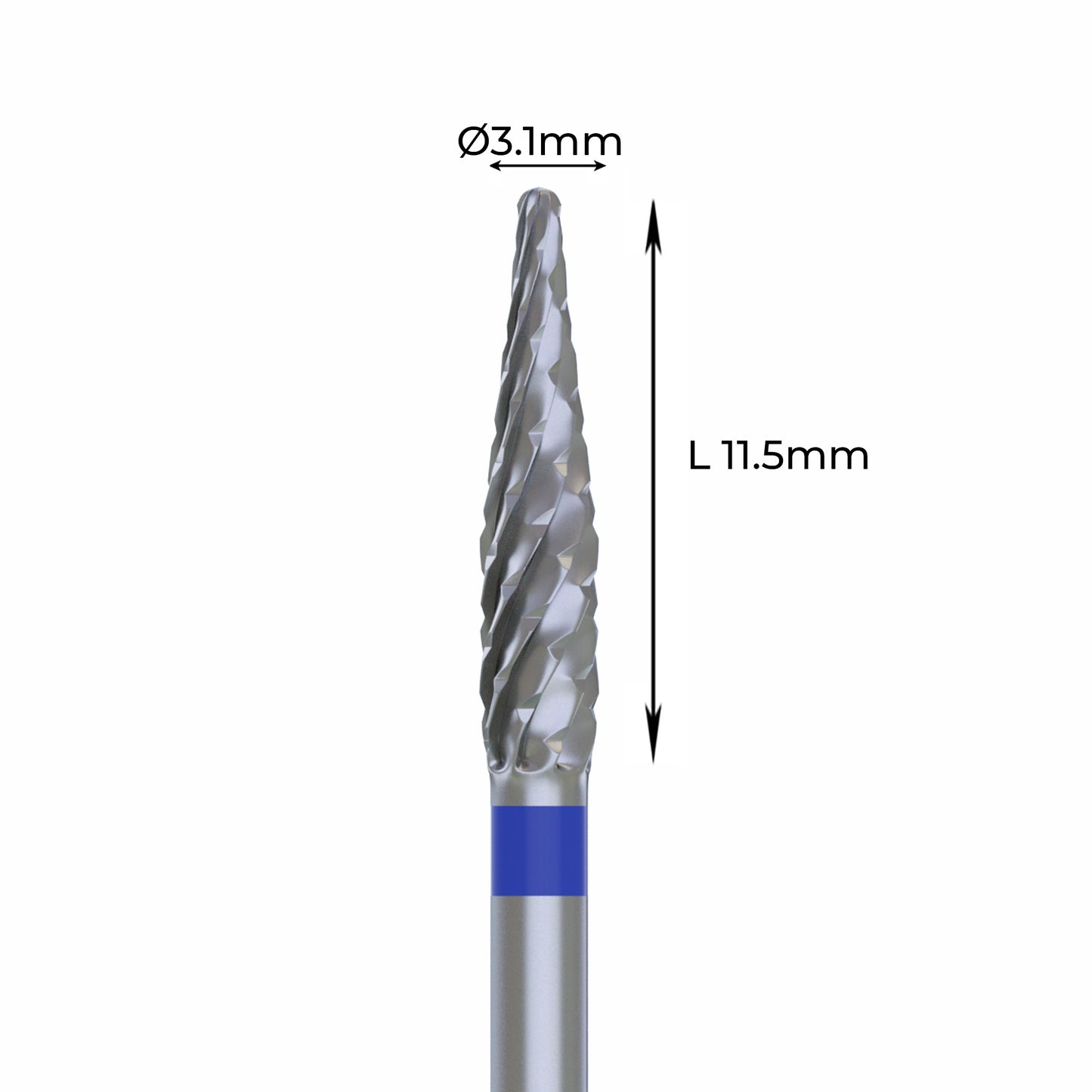 Carbide Bur - ראש שיוף קרבייד להבה