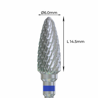 Carbide Bur - ראש שיוף קרבייד תירס