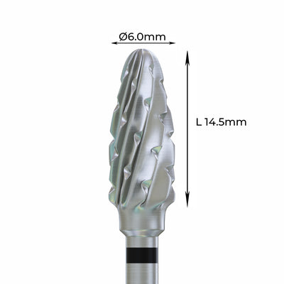 Carbide Bur - ראש שיוף קרבייד תירס