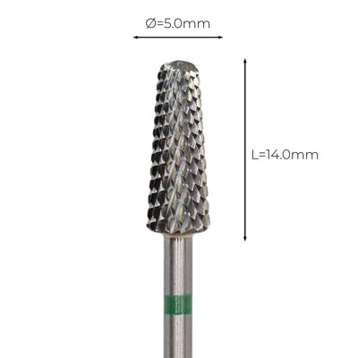 Carbide Bur - ראש שיוף קרביד קונוס חתוך