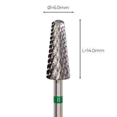 Carbide Bur - ראש שיוף קרביד קונוס חתוך