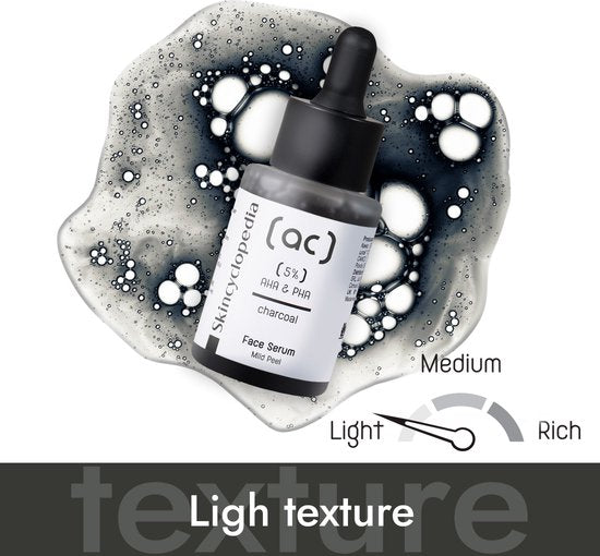 סרום פילינג עדין לפנים בתוספת פחם פעיל 30 מ״ל Mild Peeling Face