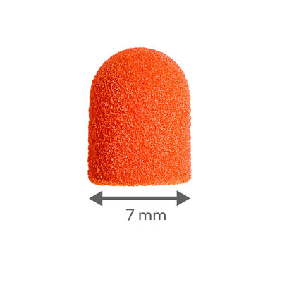 LUKAS PODO - משייפים לוקאס חד-פעמיים Ø7 עגולים 10 יח' גסות לבחירה 80 | 150