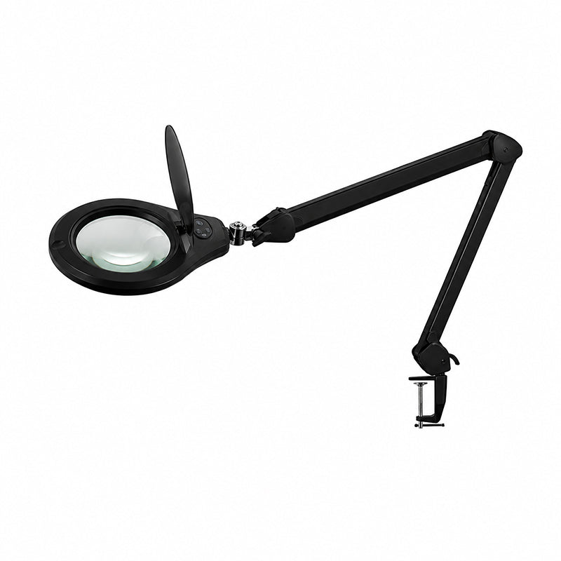 Desk Lamp - מנורת לופה לבנה LED SMD 72 עם זכוכית מגדלת  3 או 5 דיופטר