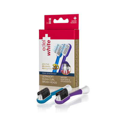 ראש צחצוח חלופי קלין קרל איירבג מארז זוגי EW-SG2C Clean Curl Sonic Head