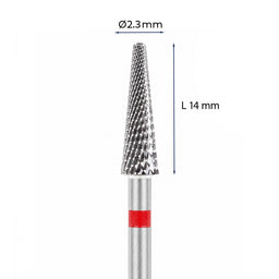 Carbide Bur Cross-Cut  - ראש שיוף קרביד קונוס צולב עדין