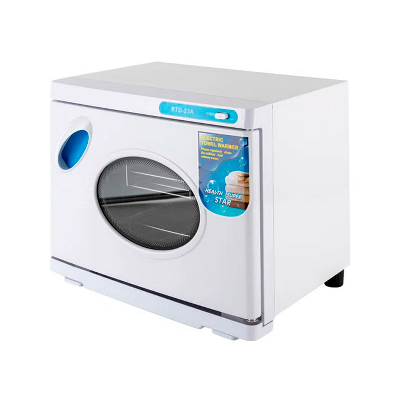 Towel Warmer and UV Sanitizer מחמם מגבות ומחטא UV  עם חלון 23ל