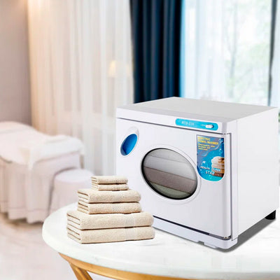 Towel Warmer and UV Sanitizer מחמם מגבות ומחטא UV  עם חלון 23ל