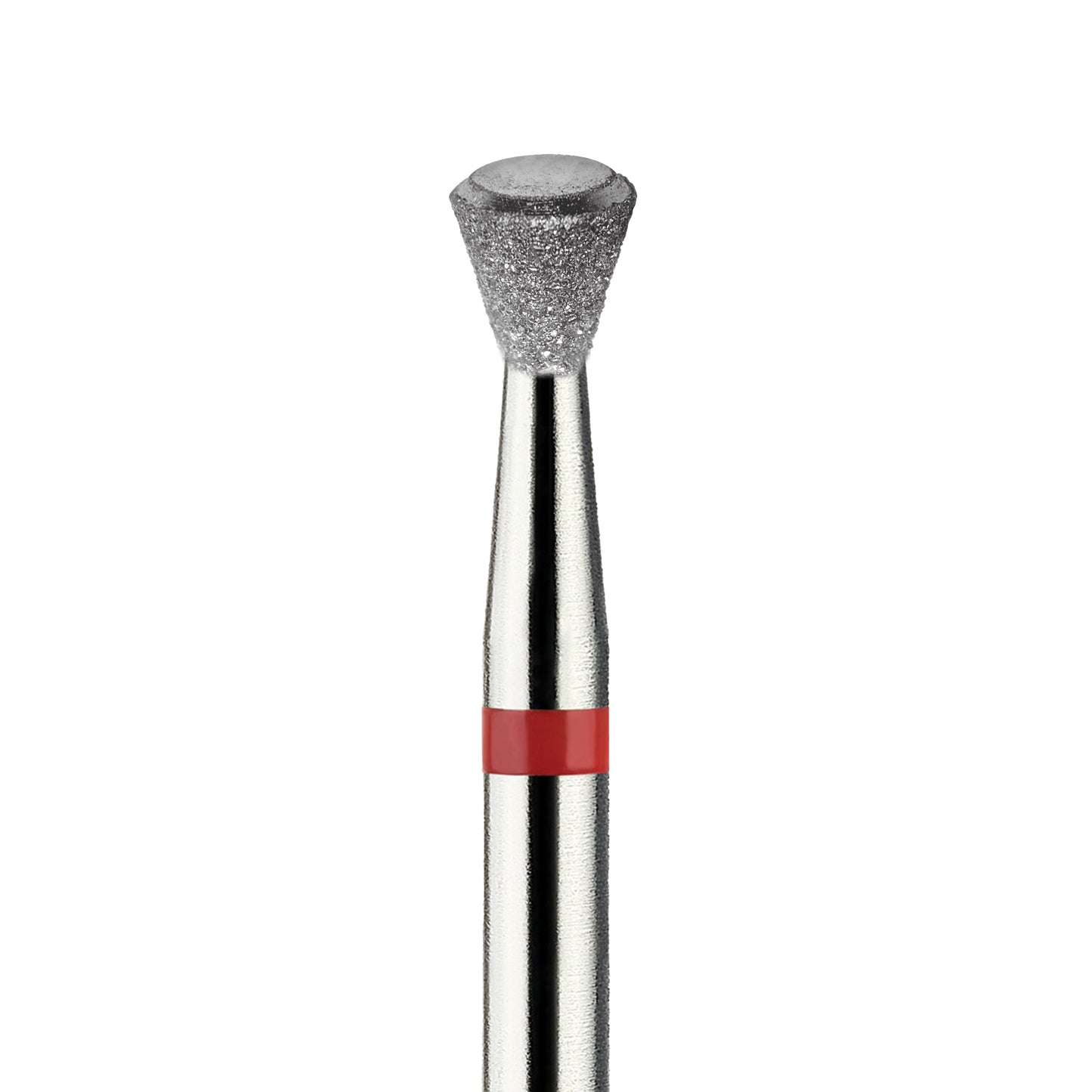 מקדח יהלום בטיחותי  Safe Bit  קונוס "חצאית הפוכה",אדום עדין, תחתית חלקה ושטוחה – 1E