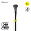מקדח יהלום בטיחותי  Safe Bit  קונוס "חצאית הפוכה", צהוב עדין מאוד, תחתית חלקה ושטוחה – 1E