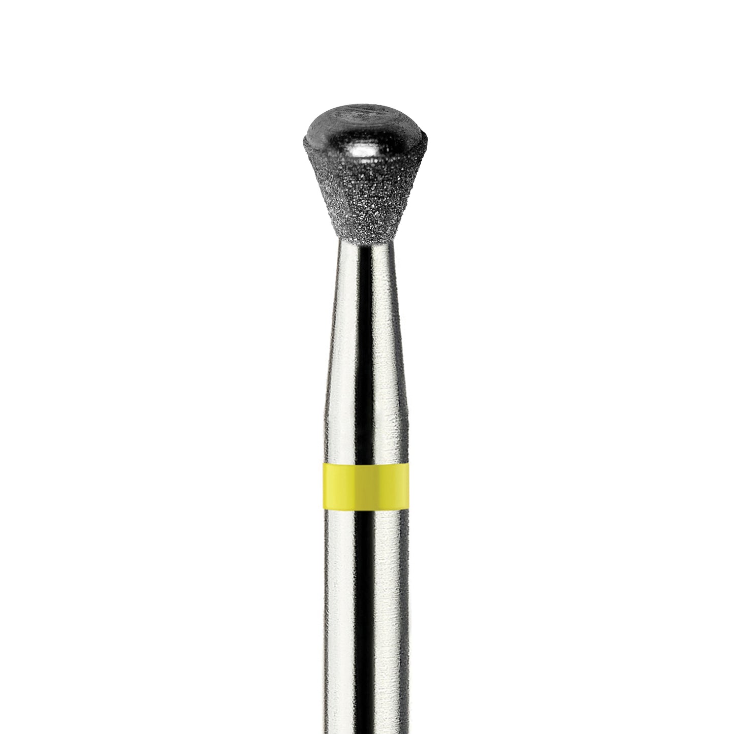 מקדח יהלום בטיחותי  Safe Bit  קונוס "פעמון הפוך", צהוב עדין מאוד,  תחתית חתוכה– 2E