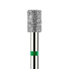 מקדח ראש שיוף יהלום לסלון יופי "צילינדר" ירוק גס 110/040