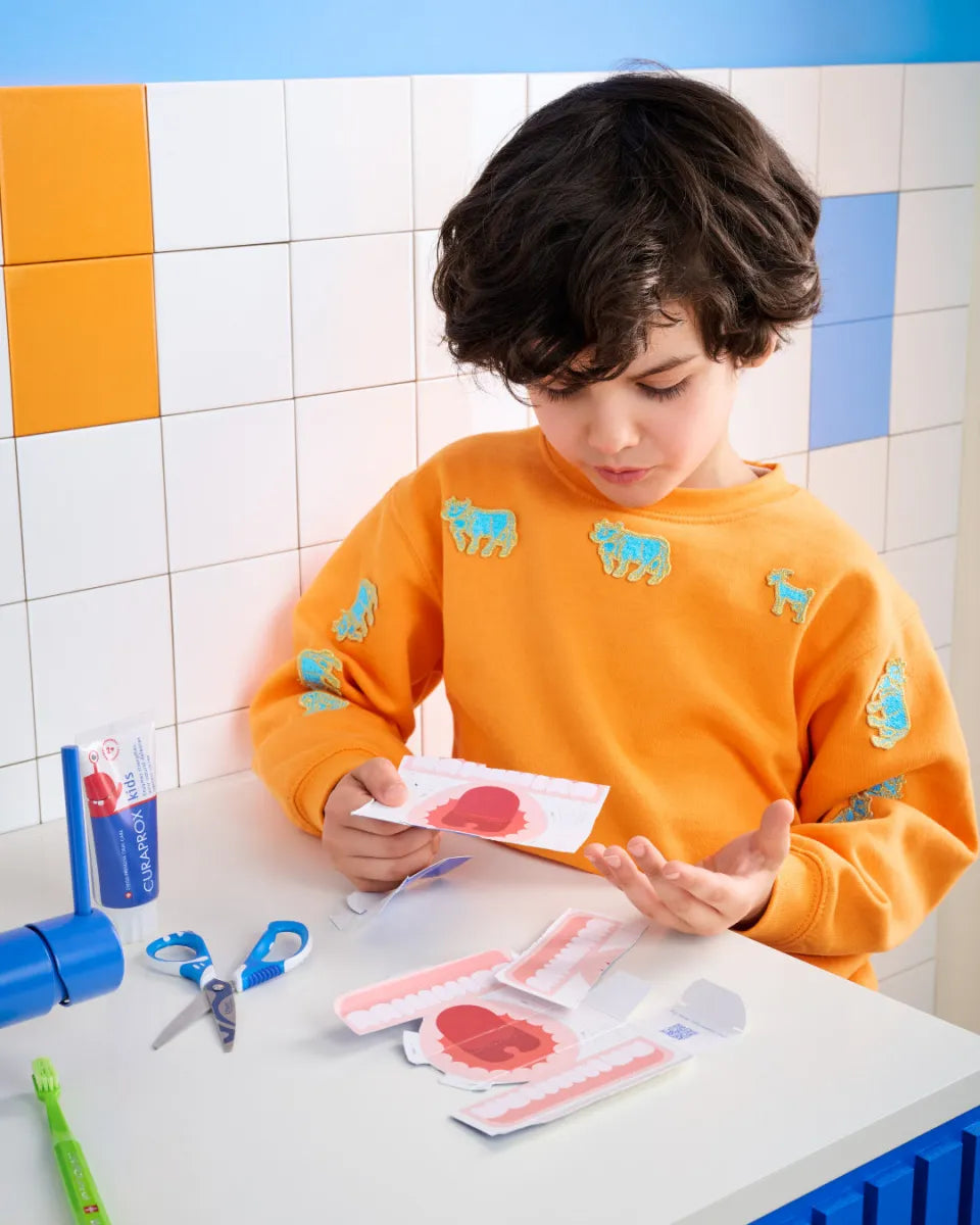 משחת שיניים לילדים בטעם תות לגילאי 2+ קורפרוקס Toothpaste Kids Strawberry