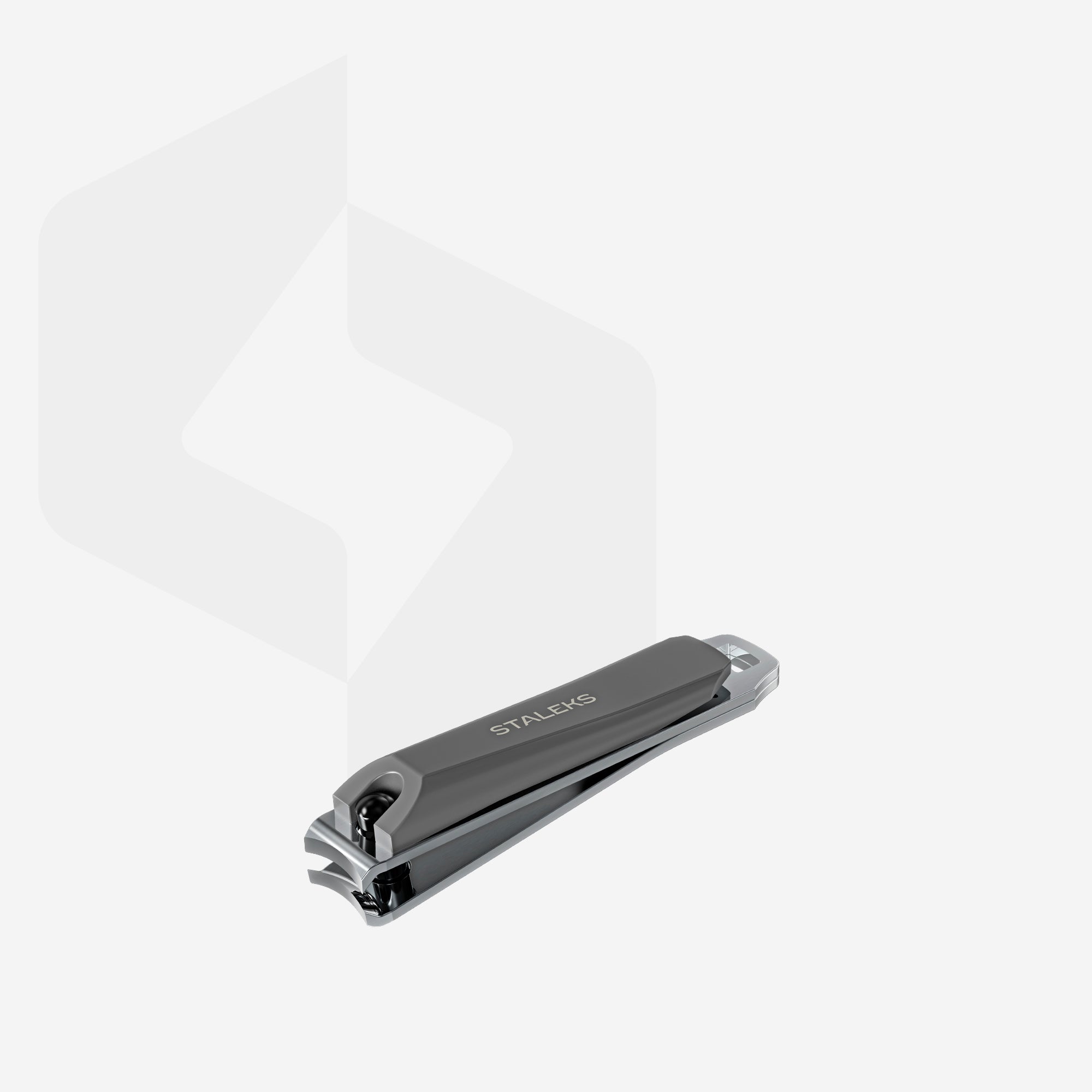 קוצץ ציפורניים קטן עם ידית מט ופצירה - Kbc-50 Nail Clipper