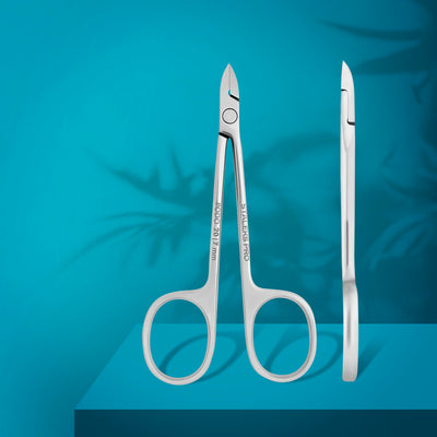 צבתית בצורת מספריים לעור ויבלות 20/7 מ"מ Podology scissors for cuticle and callus