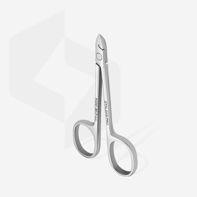 צבתית בצורת מספריים לעור ויבלות 20/7 מ"מ Podology scissors for cuticle and callus