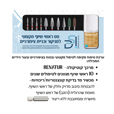 Professional manicure  kit - סט מקצועי למניקור ובניית ציפורניים