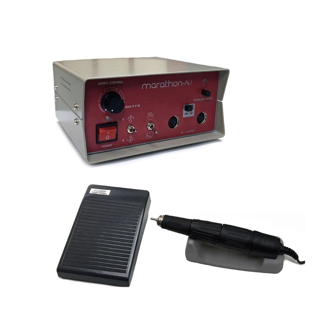 Marathon N1 | SDE-SH37SN - מכונת שיוף מיקרומוטור מקצועי עם דוושה