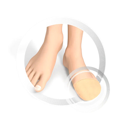 Smart Gel Foot Cover- כיסוי קדמת כף הרגל עם הגנה כפולה 4 יח׳