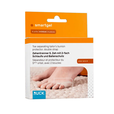 Toe Separators Smart Gel- מפריד שתי לולאות והגנה 4 יח׳