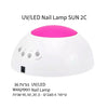 UV/LED Nail Lamp SUN 2C  - מנורת לד מקצועית