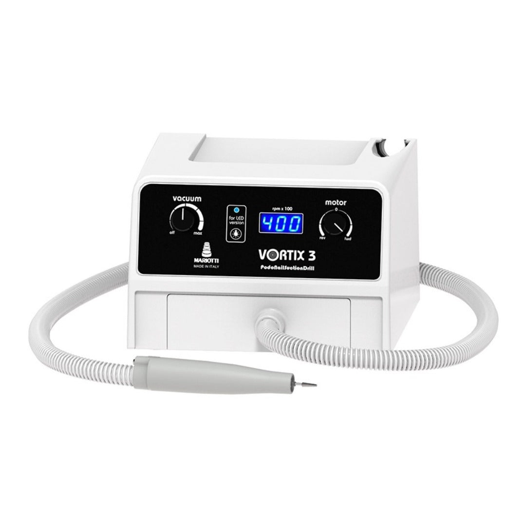 Podo Machine Grinding Machine Mariotti Vortix3 LED - מכונת שיוף עם שואב אבק ותאורה ...