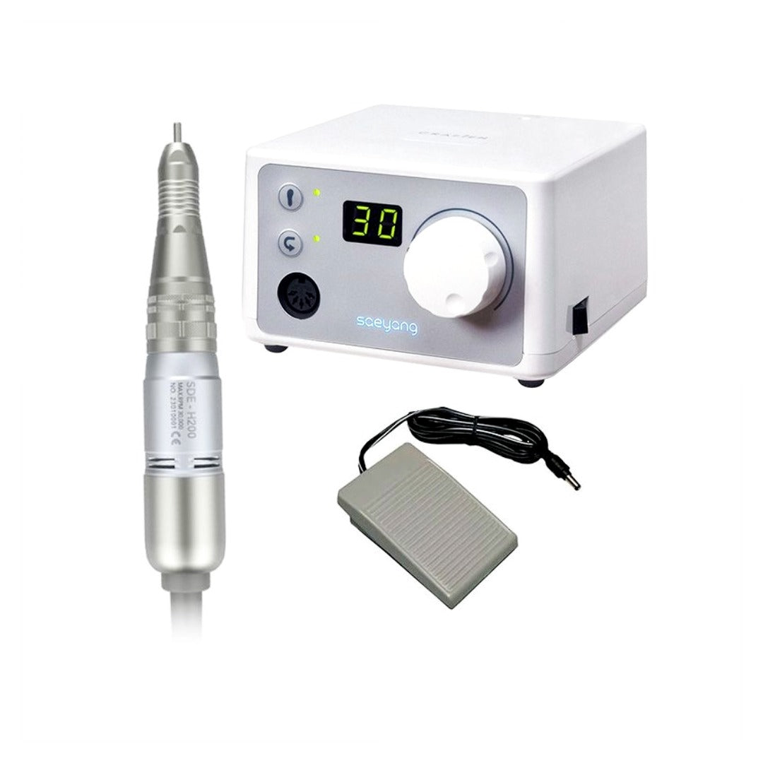 Marathon K35 | SDE-H200  - מכונת שיוף מיקרומוטור מקצועי עם דוושה