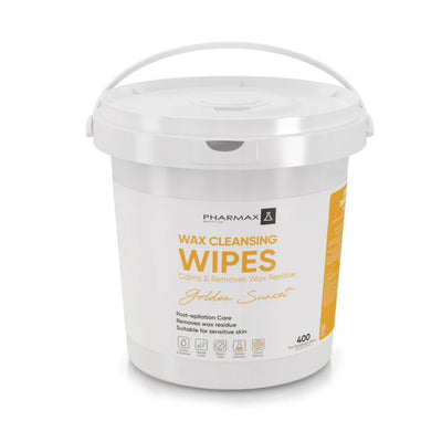 PHARMAX - מגבוני שמן להסרת שעווה עם ניחוח קיצי מתקתק פארמקס 400 יחידות